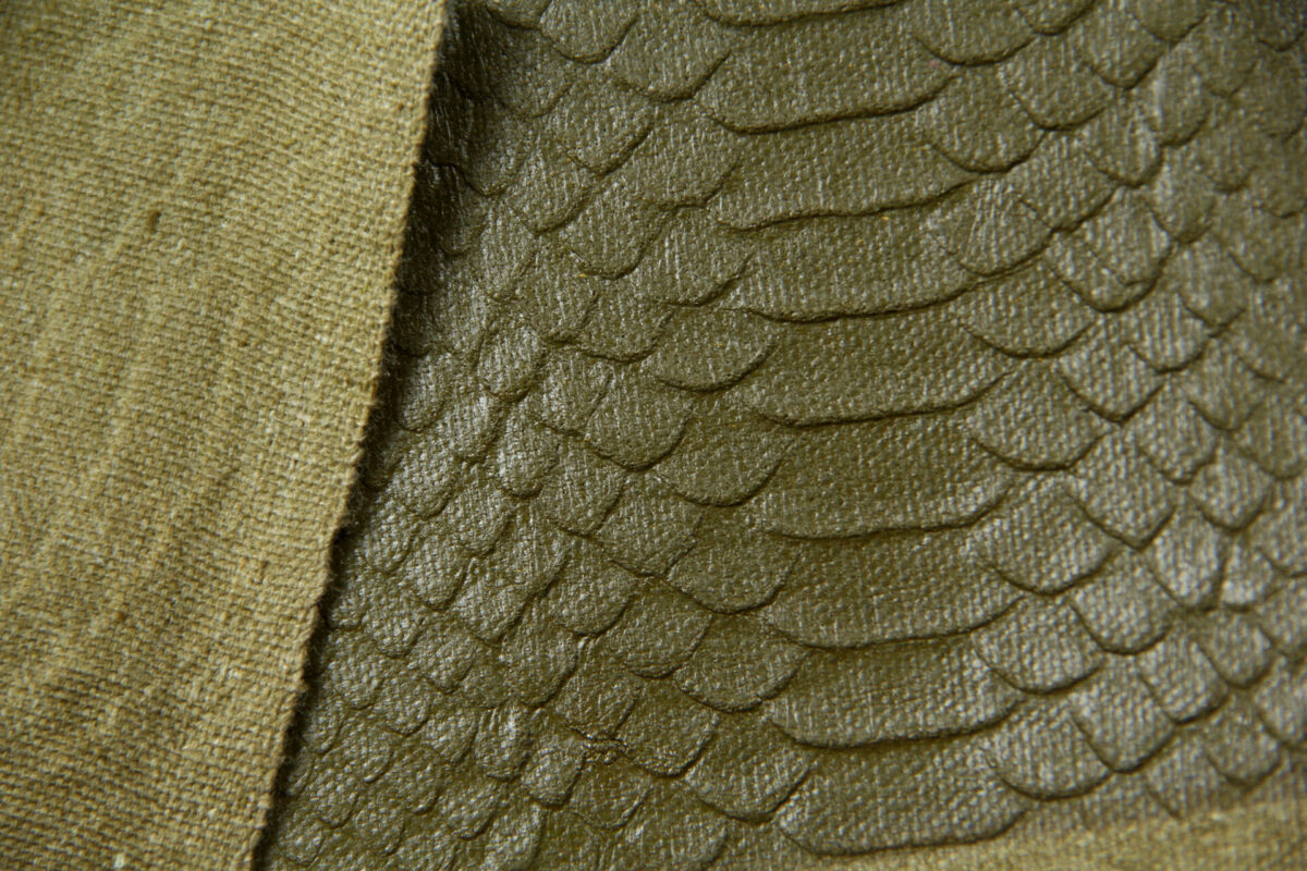 Leather-Olive - Alligator